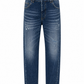 Scud Jeans Denim Blue Distressed