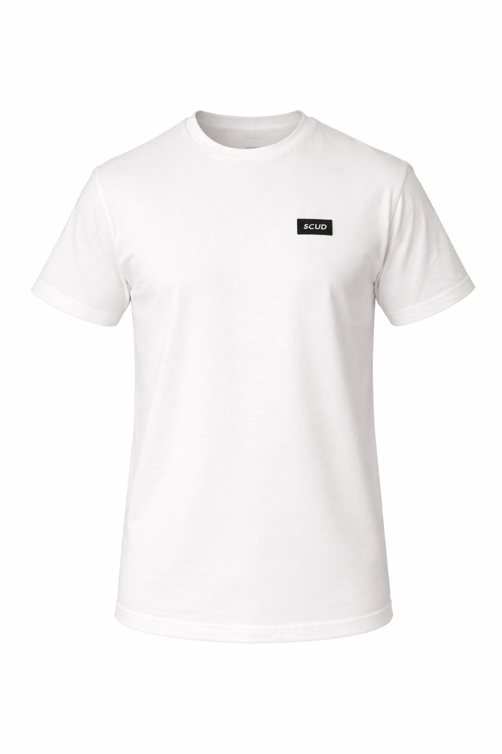 T-Shirt Scud Unisex Bianco