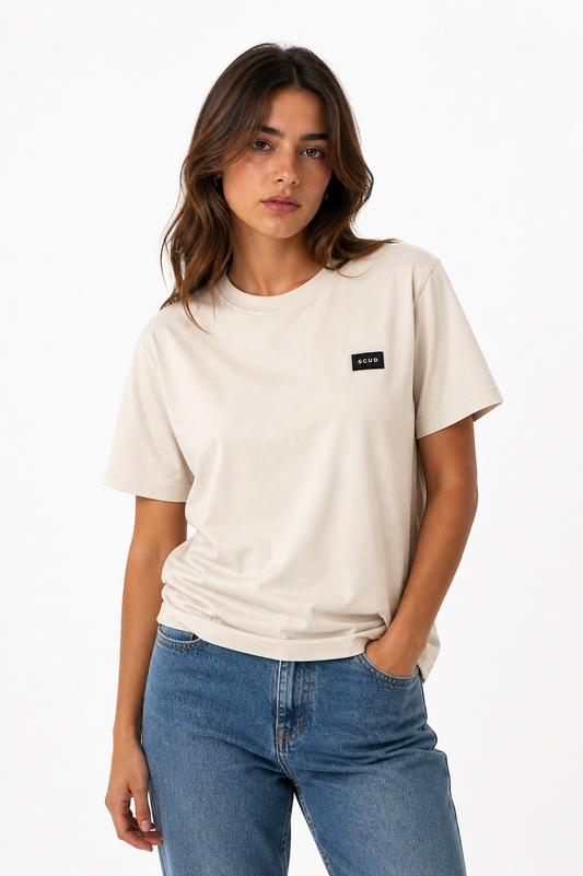 T-Shirt Scud Unisex Panna