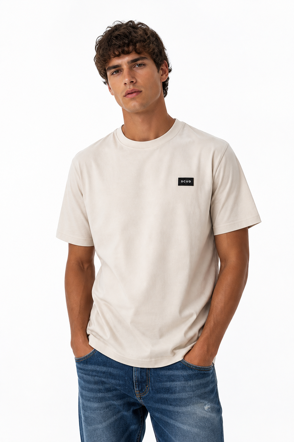 T-Shirt Scud Unisex Panna